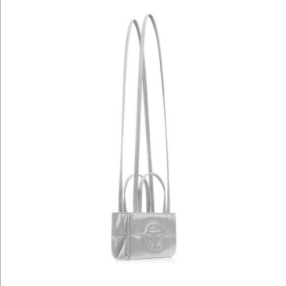 Small Grey Telfar Puff Bag - Picture 2 of 3